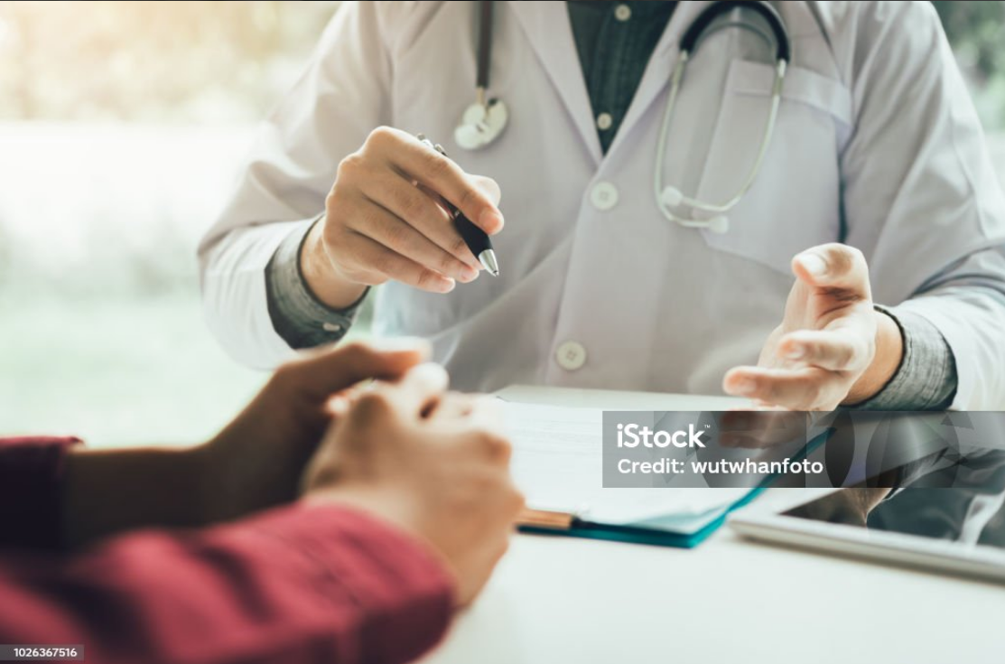 2025-06-10 - 15_16_01 - Doctor Talking To The Patient About Menopause And Treatment In Future Stock Photo - Download Image Now - iStock